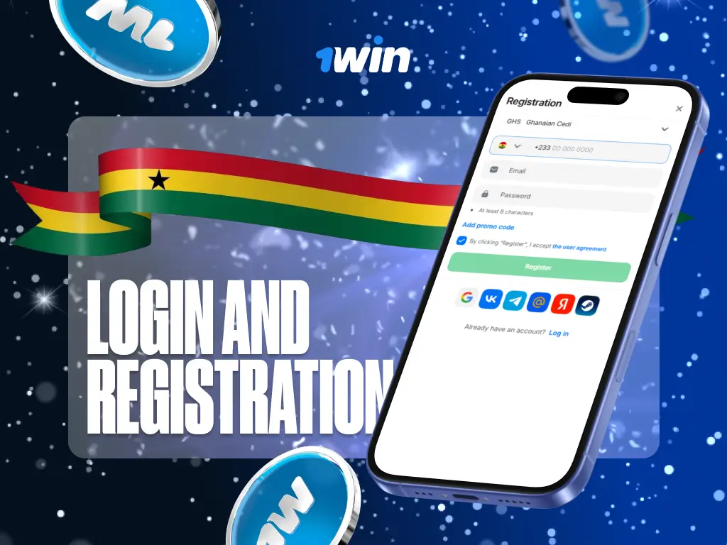 1win Ghana Registration: Open Your Account in 1 Minute